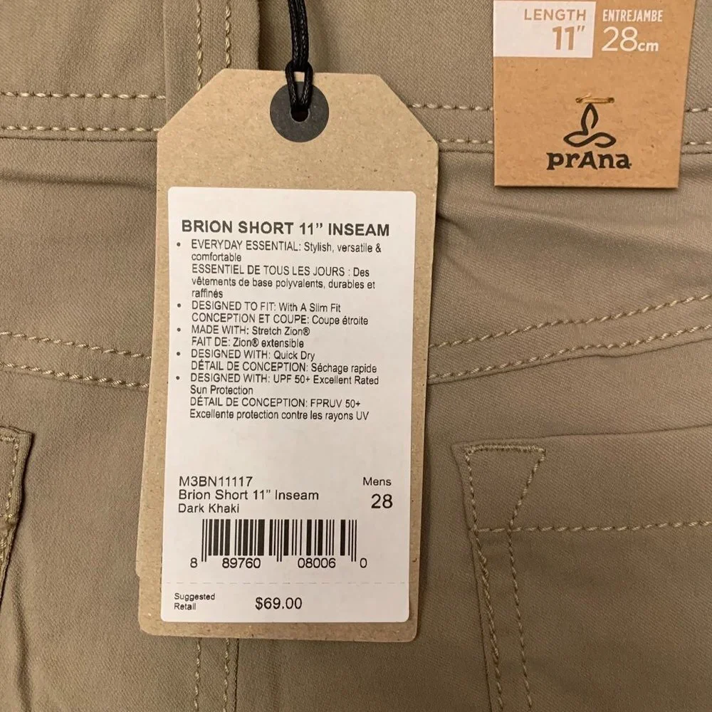 Prana brion short